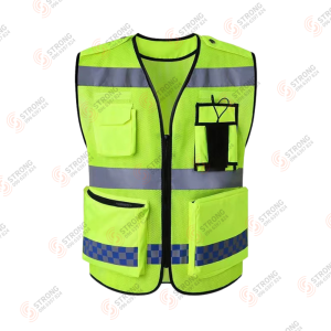 Áo lưới phản quang cảnh sát giao thông i2