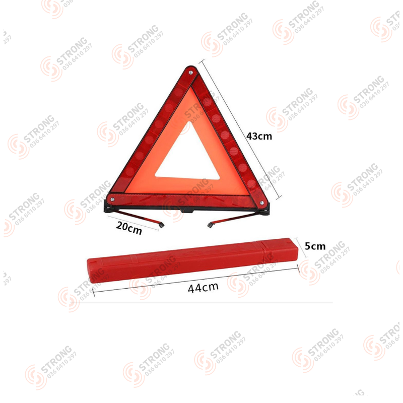 Biển tam giác đèn cảnh báo 1