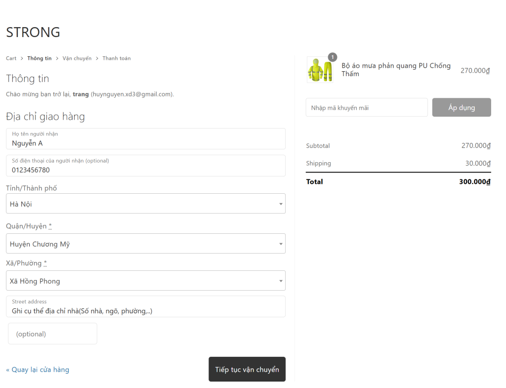 Danh mục sản phẩm