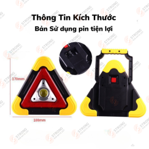 Đèn LED tam giác 4