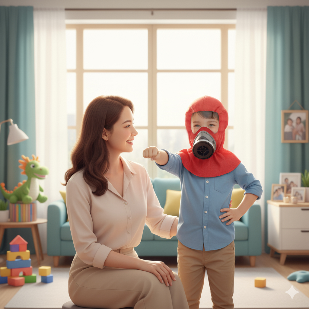 Mặt nạ phòng khói dùng cho trẻ em efire eh60