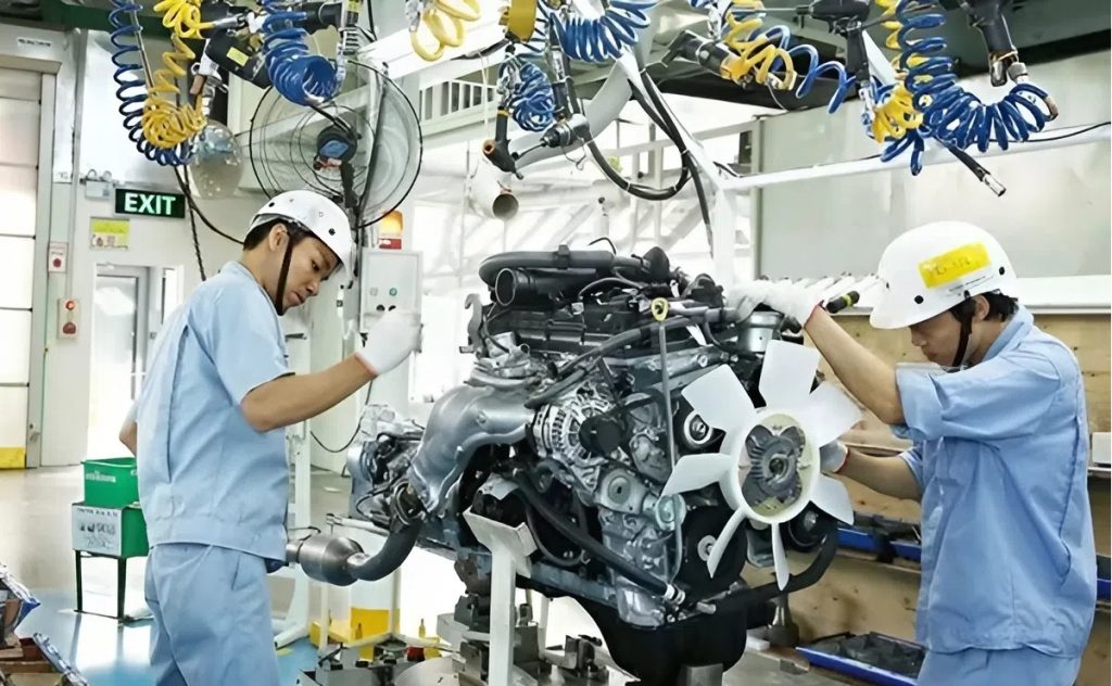 Găng tay sợi len sử dụng cho cơ khí